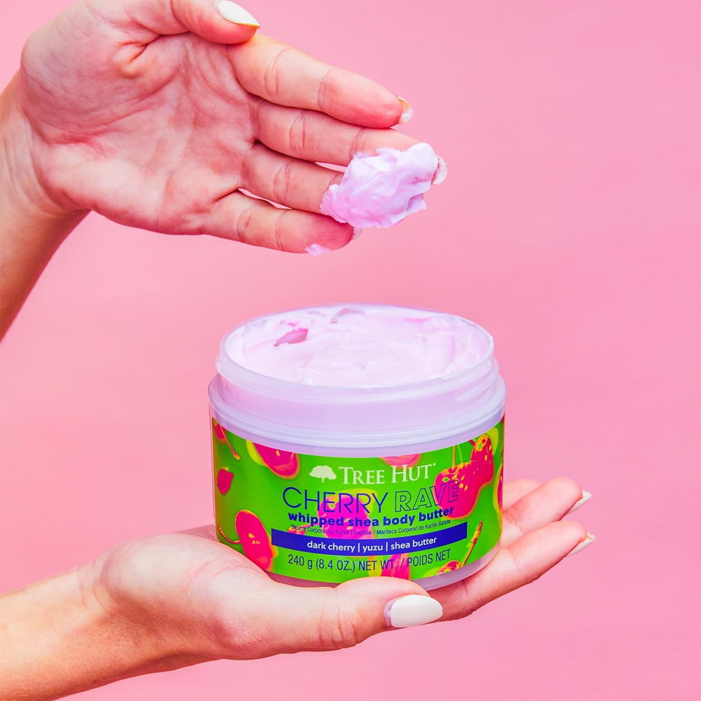 Tree Hut Cherry Rave Whipped Body Butter 240г - Баттер для тіла - фото №2 Tree Hut Cherry Rave Whipped Body Butter 240г - Баттер для тіла - фото №2
